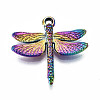 Rainbow Color Alloy Pendants PALLOY-S180-051-RS-2