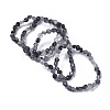 Natural Gemstone Bead Stretch Bracelets BJEW-K213-51-1