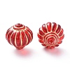 Plating Acrylic Beads OACR-P007-03B-2