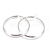 304 Stainless Steel Hoop Earrings EJEW-L226-019A-P-2