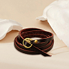 1Pc Leather Cord Bracelets/Chain Belts BJEW-CL0001-19-6