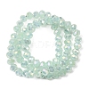 Electroplate Glass Beads Strands EGLA-A034-J6mm-T02-4