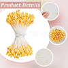 Gypsum with Cotton Cord Artificial Flower Core DIY-WH20007-36B-11-5