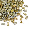 Picasso Glass Seed Beads SEED-Q038-02H-1