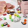 Sports Silicone Beads SIL-SC0002-40-4