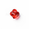 Transparent Acrylic Pendants X-MACR-N013-035-2