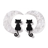 Halloween Printed Acrylic Pendants MACR-M021-01-1-1