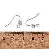 SHEGRACE Brass Pave Cubic Zirconia Earring Findings XGRQ4S090-743P-3