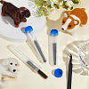 1000Pcs Plastic Simulated Animal Whiskers for Crafts Needle Felting DIY-NB0014-33-4