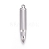 304 Stainless Steel Pointed Pendants STAS-P233-56P-1