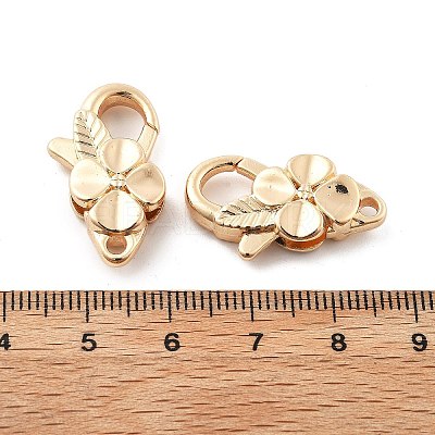 Brass Lobster Claw Clasps KK-R216-18A-KCG-1