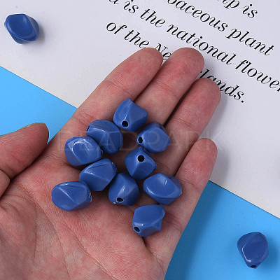 Opaque Acrylic Beads MACR-S373-140-A16-1