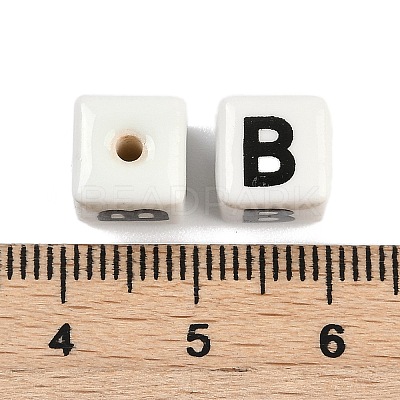 Porcelain Beads X1-PORC-R003-08B-1
