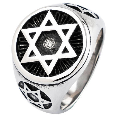 Brass Finger Rings for Men FS-WG3A8DB-01-1