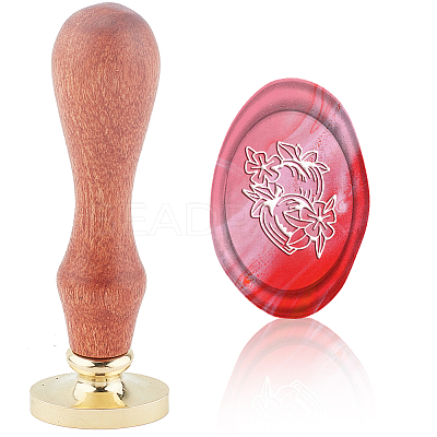 Wax Seal Stamp Set AJEW-WH0212-050-1