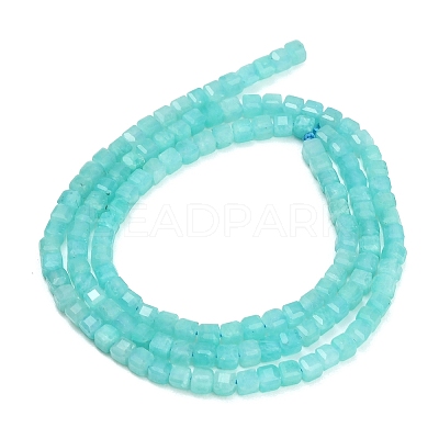 Natural Amazonite Beads Strands GG-CBA77FB-D02-01-1