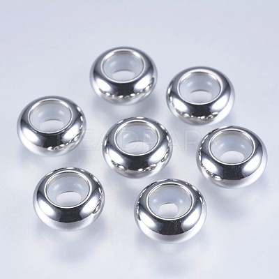201 Stainless Steel Beads STAS-F145-06P-A-1