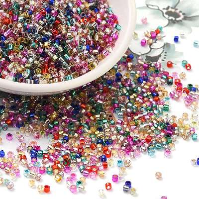 Glass Seed Beads X-SEED-S042-04B-18-1