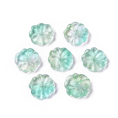 Transparent Glass Beads GLAA-H016-06F-14-1