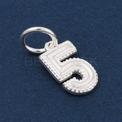 Number Series 925 Sterling Silver Charms LS-STER-Q002-01F-1