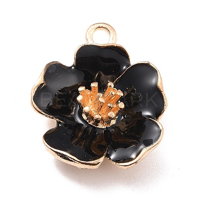 Alloy Enamel Pendants X-ENAM-E361-01KCG-02-1