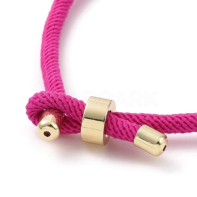 Braided Nylon Cord Bracelet Making MAK-A017-D01-12G-1