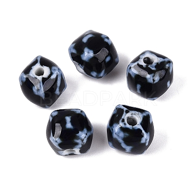 Vintage Handmade Porcelain Beads PORC-N013-18-03-1