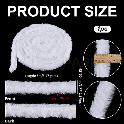 1Pc Artificial Wool Costume Accessories AJEW-PH0007-43A-1