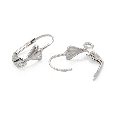 Tarnish Resistant 304 Stainless Steel Leverback Earring Findings LS-STAS-K218-08P-1