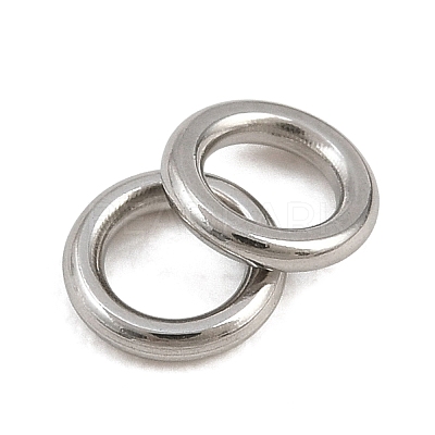 304 Stainless Steel Closed Jump Rings STAS-G393-06P-14-1