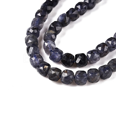 Natural Iolite Beads Strands G-N342-112A-1