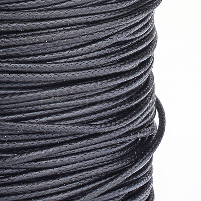 Braided Korean Waxed Polyester Cords YC-T002-0.8mm-101-1
