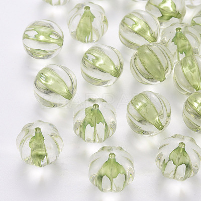 Transparent Acrylic Beads TACR-S154-19A-83-1