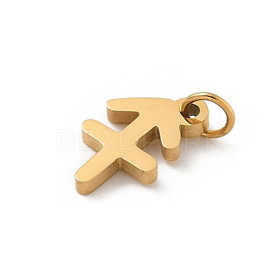 304 Stainless Steel Charms LS-STAS-R001-04G-09-1