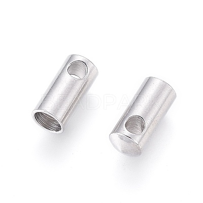 Tarnish Resistant 304 Stainless Steel Cord Ends LS-STAS-F232-01E-P-1