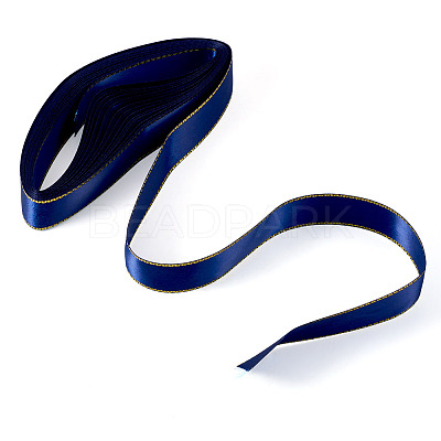 5M Polyester Gold Edged Satin Ribbon OCOR-TADJ0001-05D-1