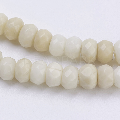 Natural Petrified Wood Beads Strands G-K255-16-1