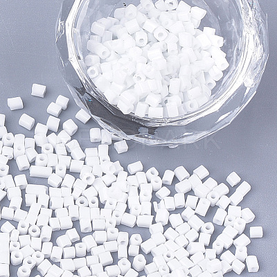 Baking Paint Glass Beads SEED-S023-11B-15-1