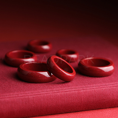 Cinnabar Finger Rings FS-WGB4F46-01-1