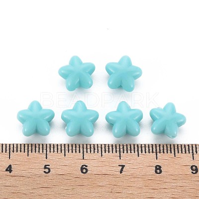 Opaque Acrylic Beads MACR-S373-26-A03-1