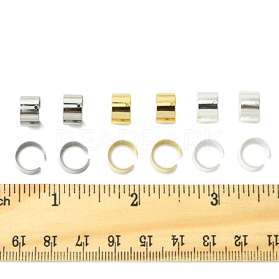 30Pcs 3 Colors 304 Stainless Steel Ear Cuff Findings STAS-FS0001-60-1