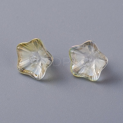 Electroplate Glass Beads EGLA-I012-A06-1