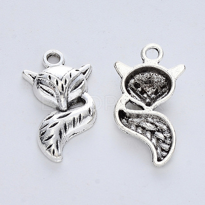 Tibetan Style Alloy Pendants TIBE-R316-043AS-RS-1