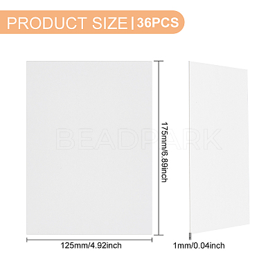 Paper Picture Photo Mat AJEW-WH0329-13A-1