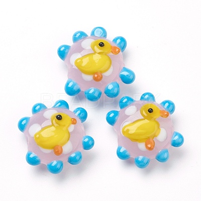 Handmade Lampwork Beads LAMP-G142-01F-1