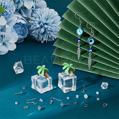 DIY Earring Making Finding Kit DIY-UN0004-92-1