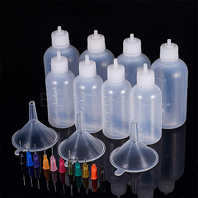 Plastic Glue Bottles Sets DIY-BC0002-50-1
