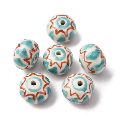 Handmade Porcelain Beads PORC-Q004-01E-1