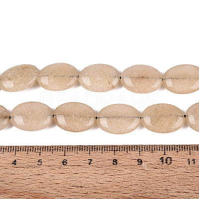 Dyed Natural White Jade Beads Strands G-N370-01A-14-1