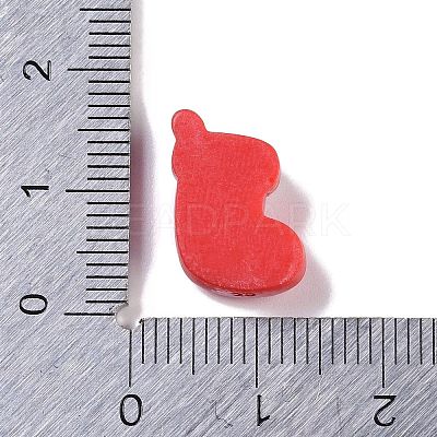 Opaque Christmas Theme Resin Cabochons RESI-H162-06B-1